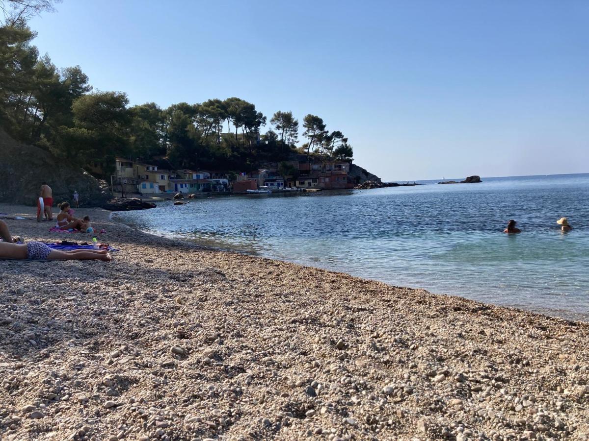 Haut De Villa Avec Terrasse Privative Jardin Et Parking Tout Pres Des Plages Toulon Dış mekan fotoğraf